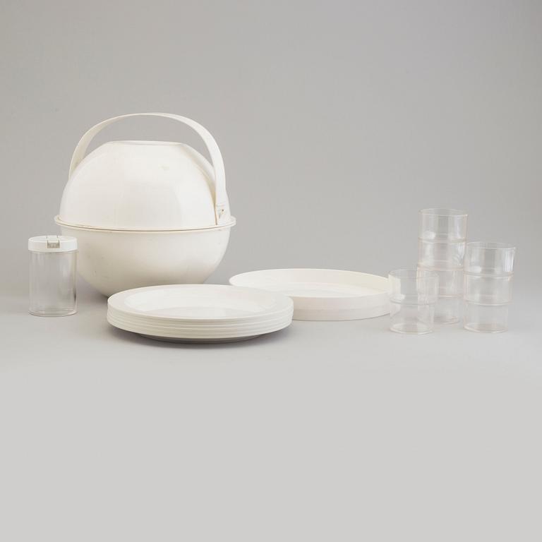 A 'Pic ball' set by Guzzini, Italy, 1970's.