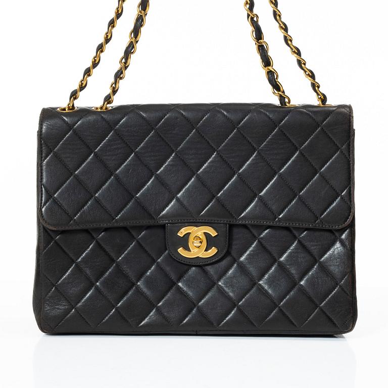 Chanel, väska, "Jumbo Single Flap Bag", 1994-96.