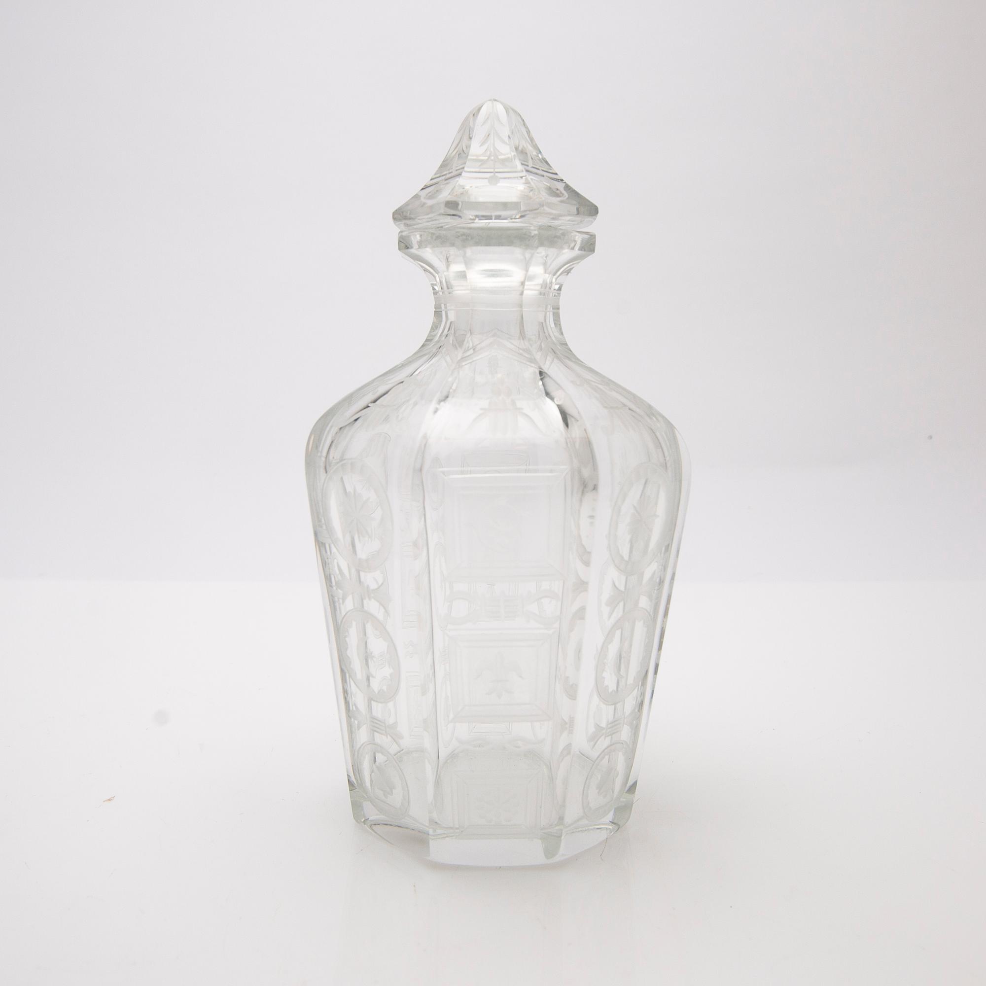 Edward Hald, Flakong, 922, Orrefors, 1930, gravör E.R.