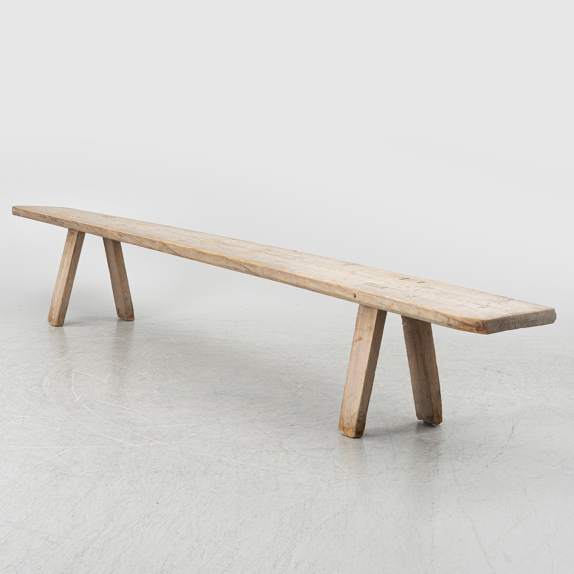 A bench, 19th Century.