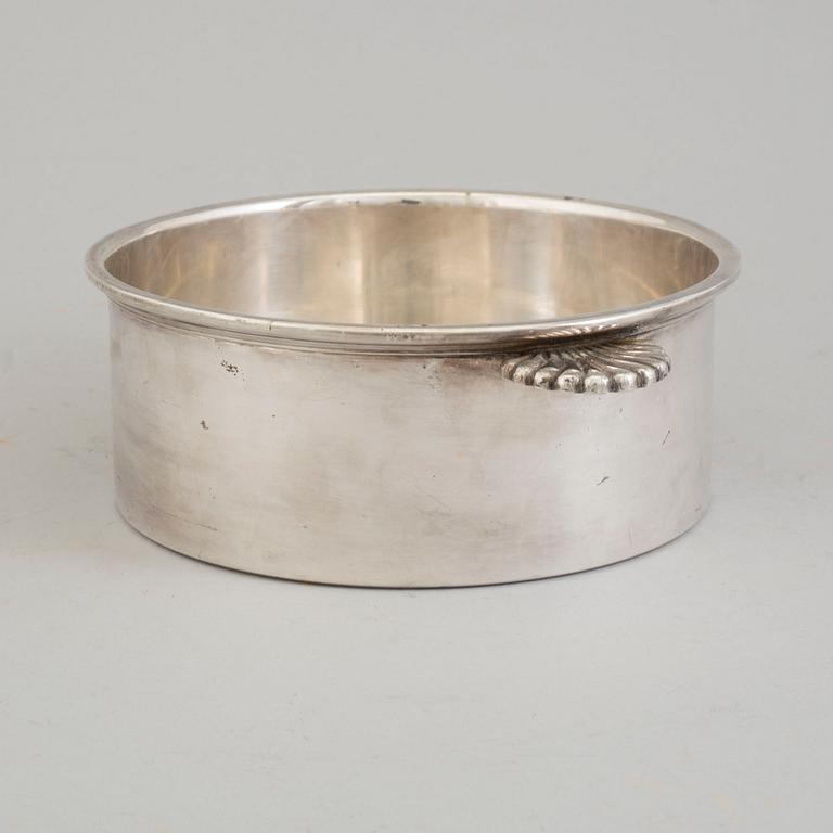 CG RÅSTRÖM, skål, nysilver, 1900-talets mitt.