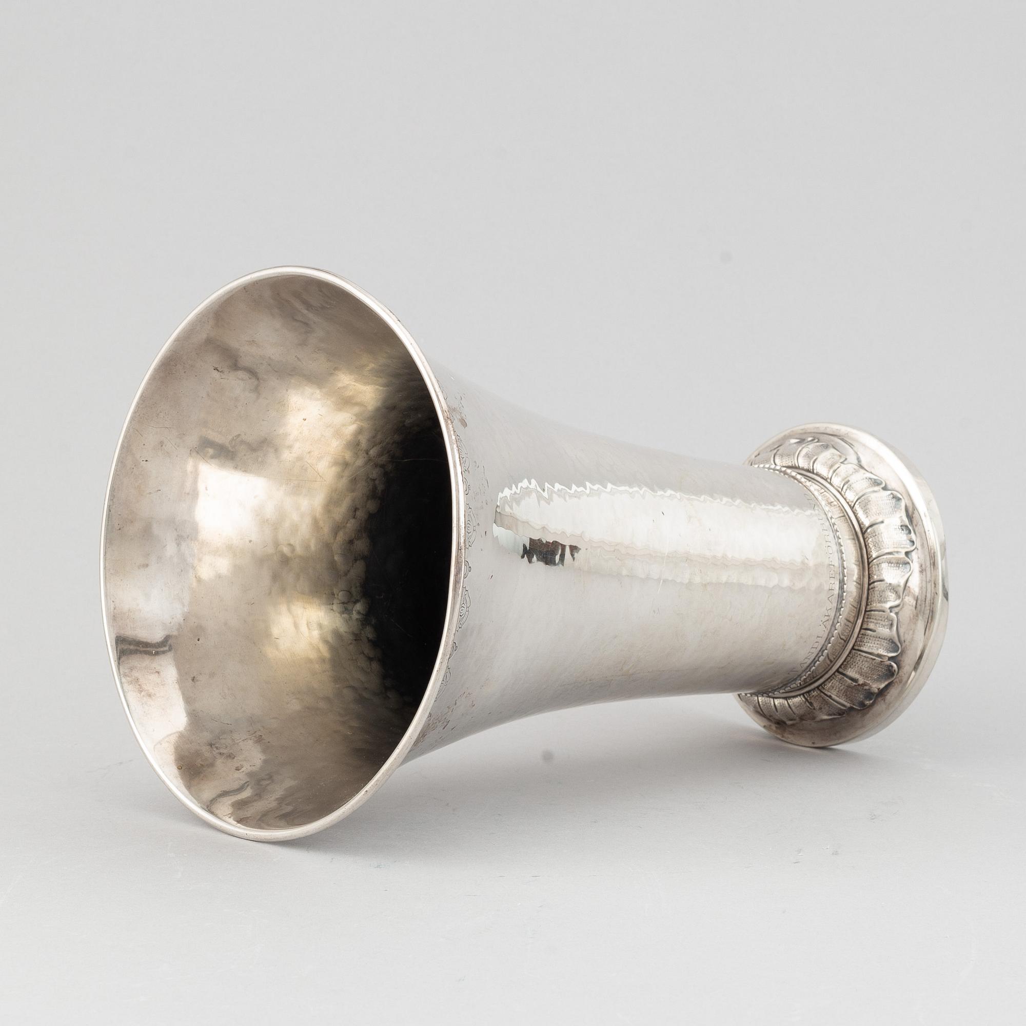 Bägare, silver, GAB, Stockholm 1926.