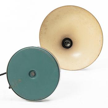 Christian Dell, a functionalist table lamp, model 6632, Kaiser Idell, 1930s.