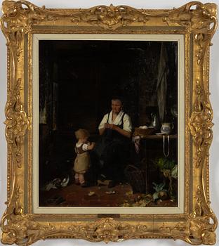 Emma Ekwall, At Grandma's.