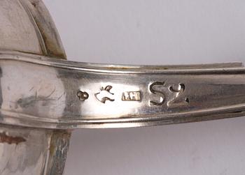 SOCKERSTRÖARE, silver, Sverige år 1800.