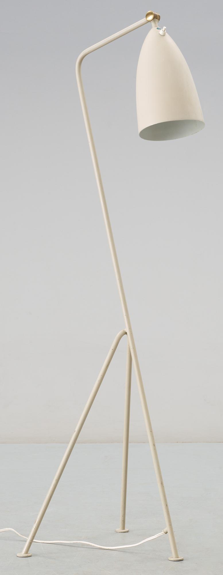 A Greta Magnusson Grossman 'Grasshopper' floor lamp, Bergboms, Malmö, Sweden 1950's.