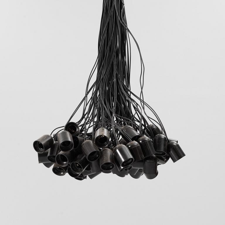 Rody Graumans, a ceiling lamp, "85 lamps", Droog Design, Holland, after 1993, provenance Lasse Åberg.