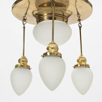 Taklampa, jugend, tidigt 1900-tal.