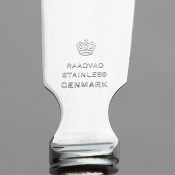 Matsilveruppsättning, 80 delar, sterling silver, modell "Elite", Cohr, 1940-1959, Danmark.