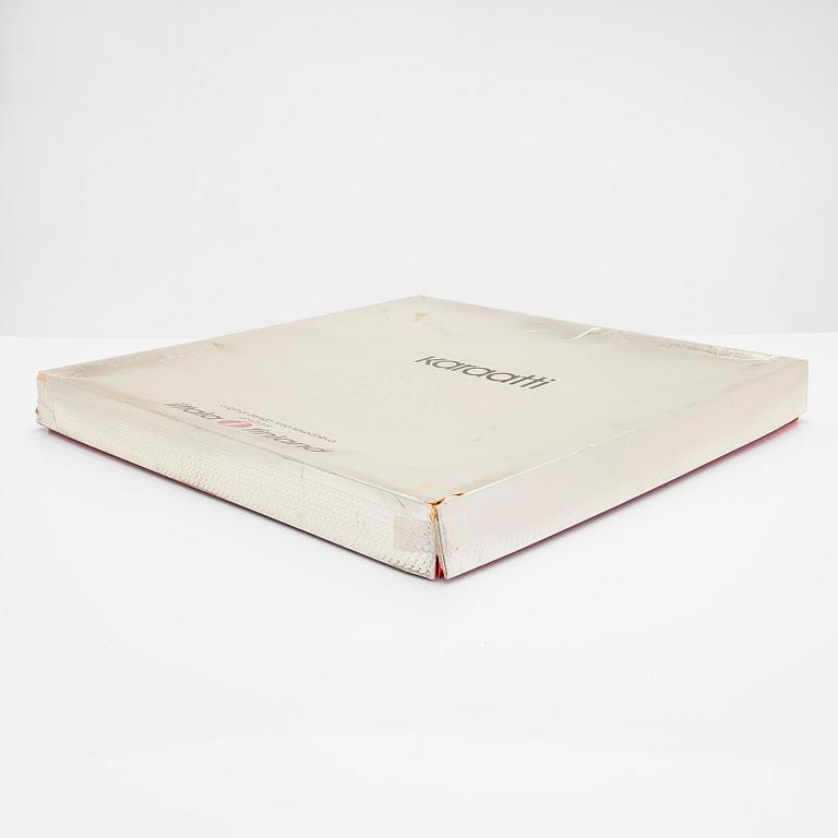 Timo Sarpaneva, bricka, "Karaatti", Iittala, 1980-tal.