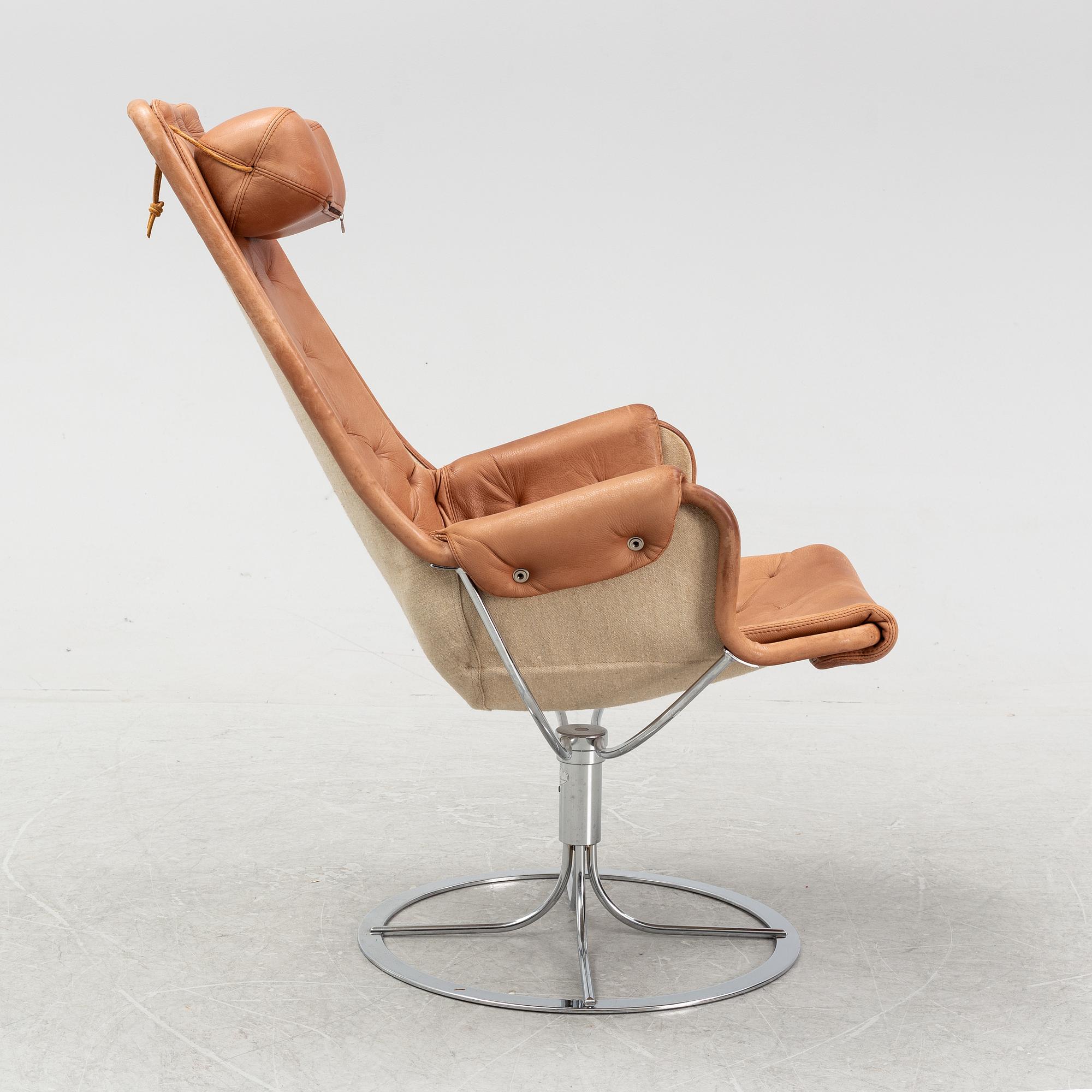Bruno Mathsson, a 'Jetson' lounge chair, 25 years anniversary model from Dux.