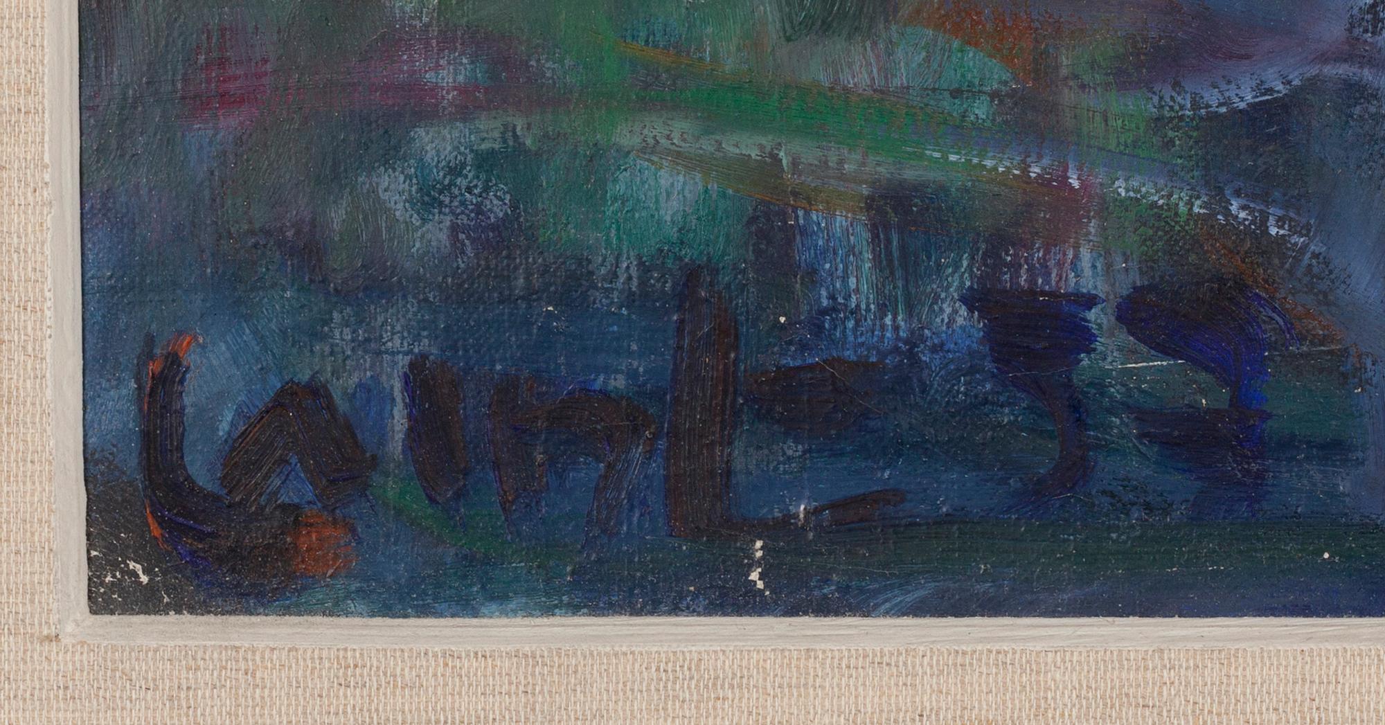 Olavi Laine, oil on canvas, signed and dated -57.