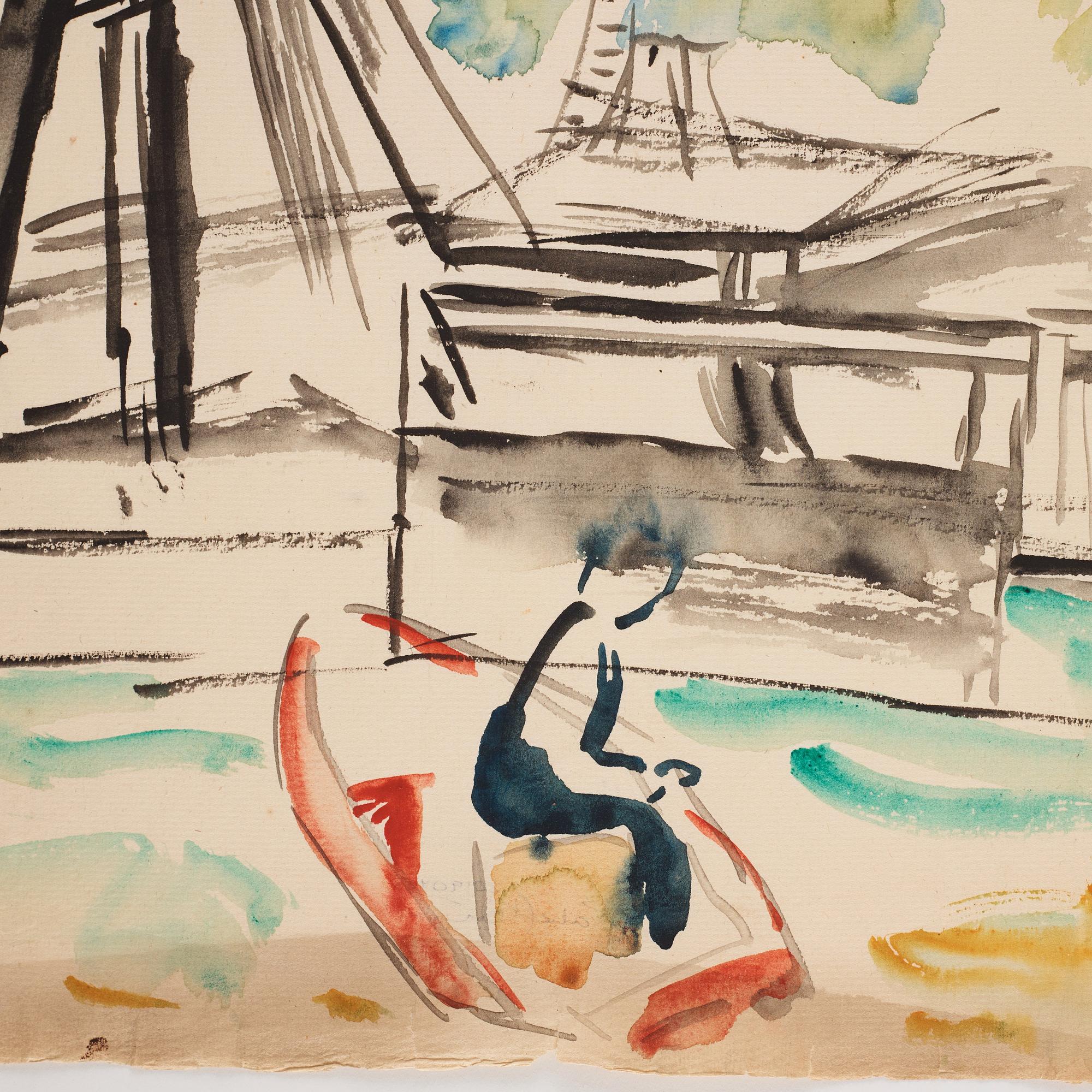 Sigrid Hjertén, Fisherman from Maine.