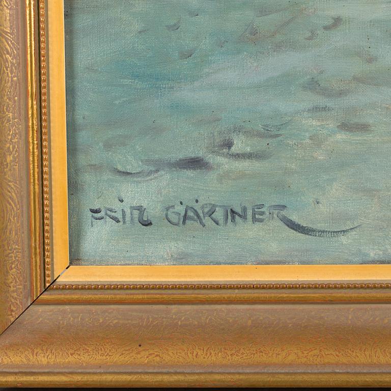 FRITZ GÄRTNER, Oil on canvas, signed.