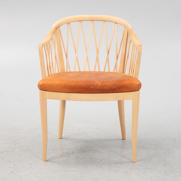 Carl Malmsten and Julia Greek, a 'Widemar' armchair, Stolab, Sweden, 2019.