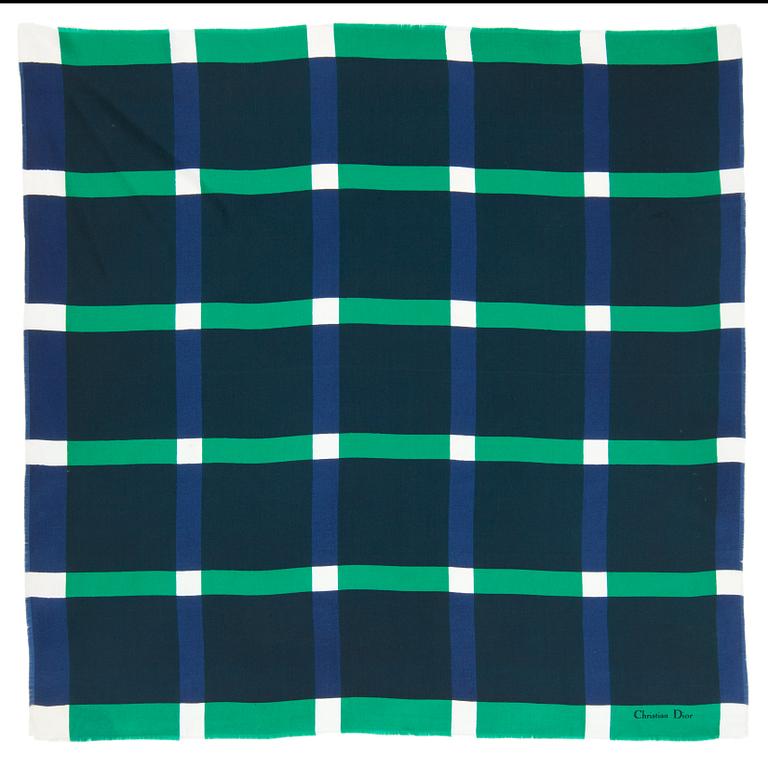 CHRISTIAN DIOR, a silk scarf.