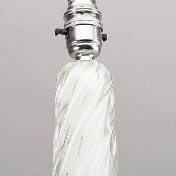 Barovier et toso, bordslampa Murano Italien 1950-tal.
