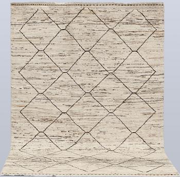 A Moroccan-design carpet, c. 205 x 145 cm.