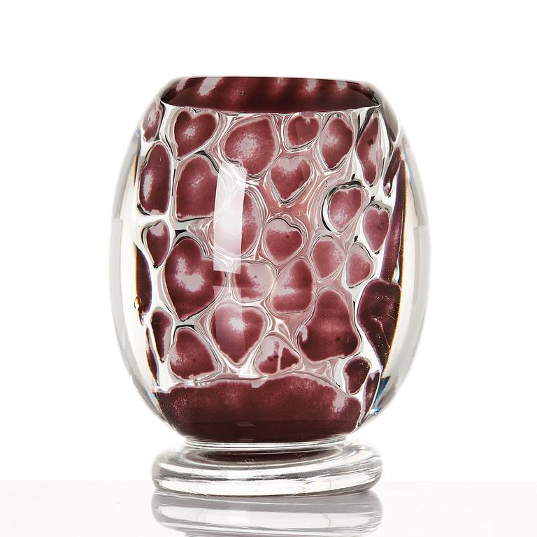 Edvin Öhrström, vas, glas, ariel, Orrefors 1950.