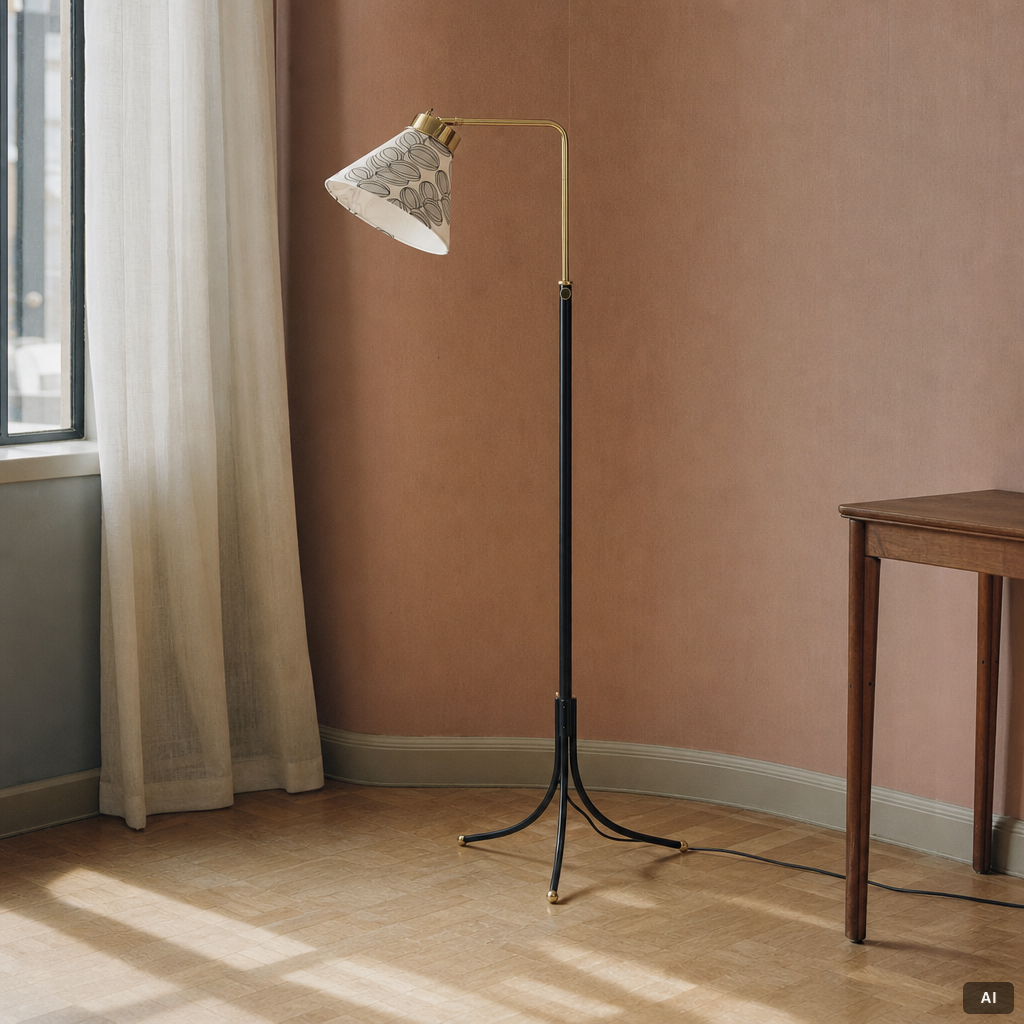 Josef Frank, golvlampa, modell 1842, Firma Svenskt Tenn.