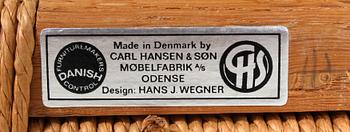 STOLAR, 6 st, "Y-stolen", Hans J. Wegner, Carl Hansen & Son.