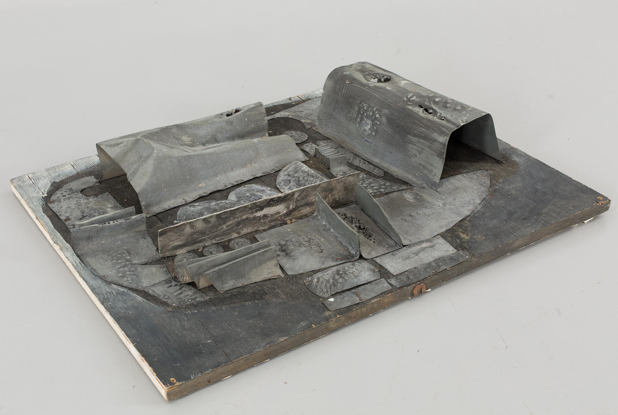 ZBIEGNIEW STANLEY KUPCZYNSKI, väggskulptur,