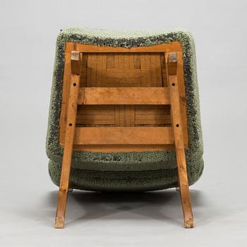 Oiva Parviainen, a mid-20th century 'Susanna' armchair for  Lahden Lepokalusto, Finland.