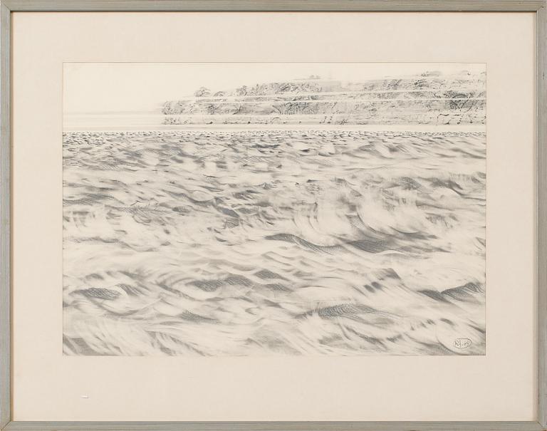 ROJ FRIBERG, blyertsteckning, signerad och daterad -64.