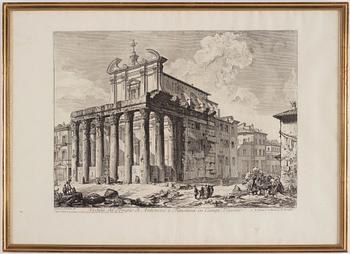 Giovanni Battista Piranesi, From: "Vedute di Roma".