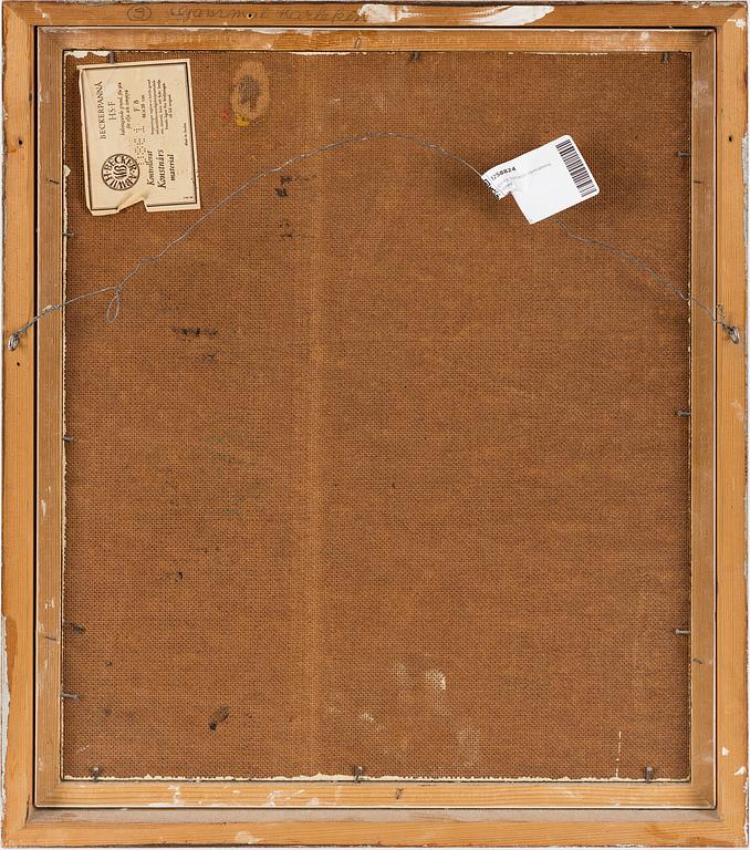 ESAIAS THORÉN, oil on panel, signed and dated -63.