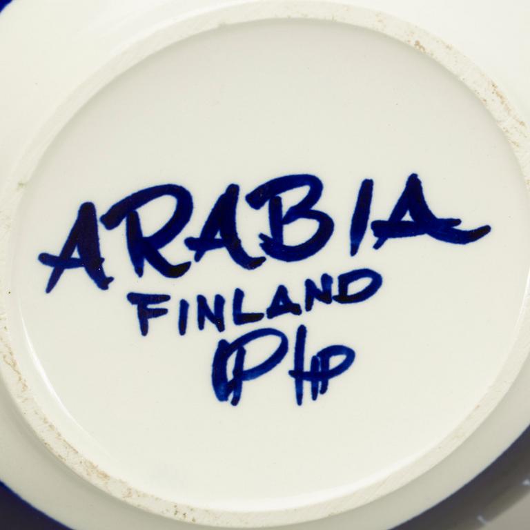 SKÅL,  porslin, "Valencia", Ulla Procopé, Arabia, Finland.