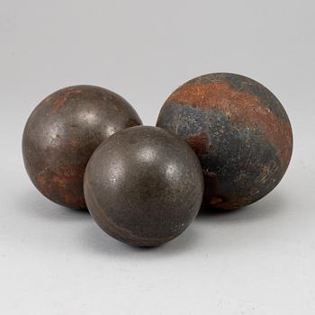 KULOR, 3 st, järn, 1700-/1800-tal.
