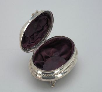 SOCKERSKRIN, silver, guldsmed, Stephan Sawljew, Moskva 1791, Ryssland. Tot. vikt ca 300 gr.