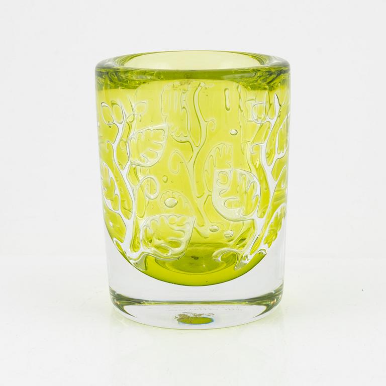 Olle Alberius, an Ariel vase, Orrefors, 1978.