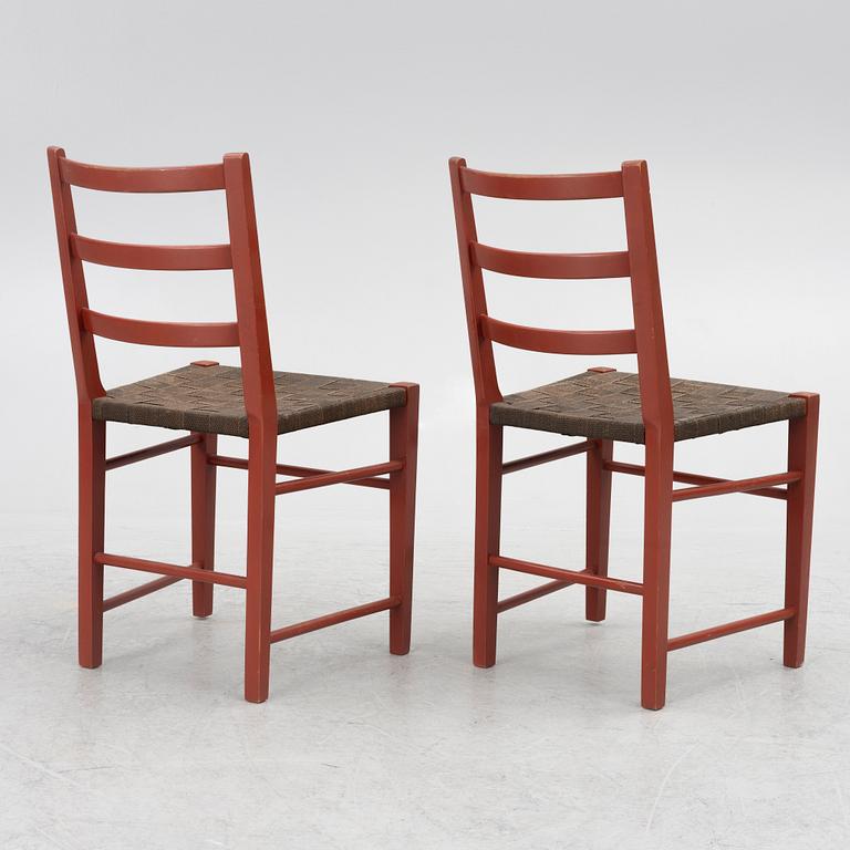 Gemla, a pair of chairs model "5645", Diö, 1930s.