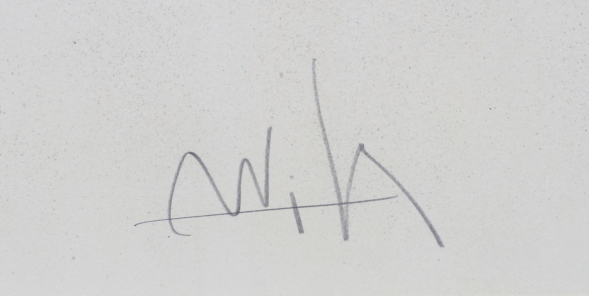 WILFREDO LAM, litografi, sign o numr 112/262.