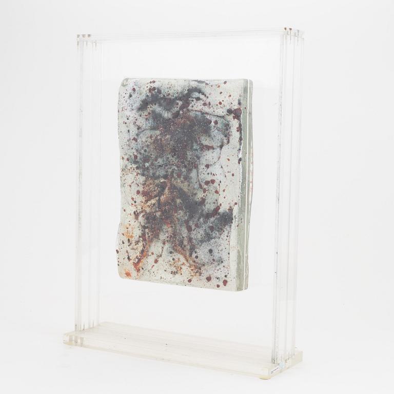 Egidio Constantini & Anthony Ellero, skulptur, glas, Murano, Italien, signerad.
