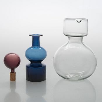Kaj Franck, a decanter, 'The Bells of Kremlin', signed K. Franck, Nuutajärvi, Notsjö -62.