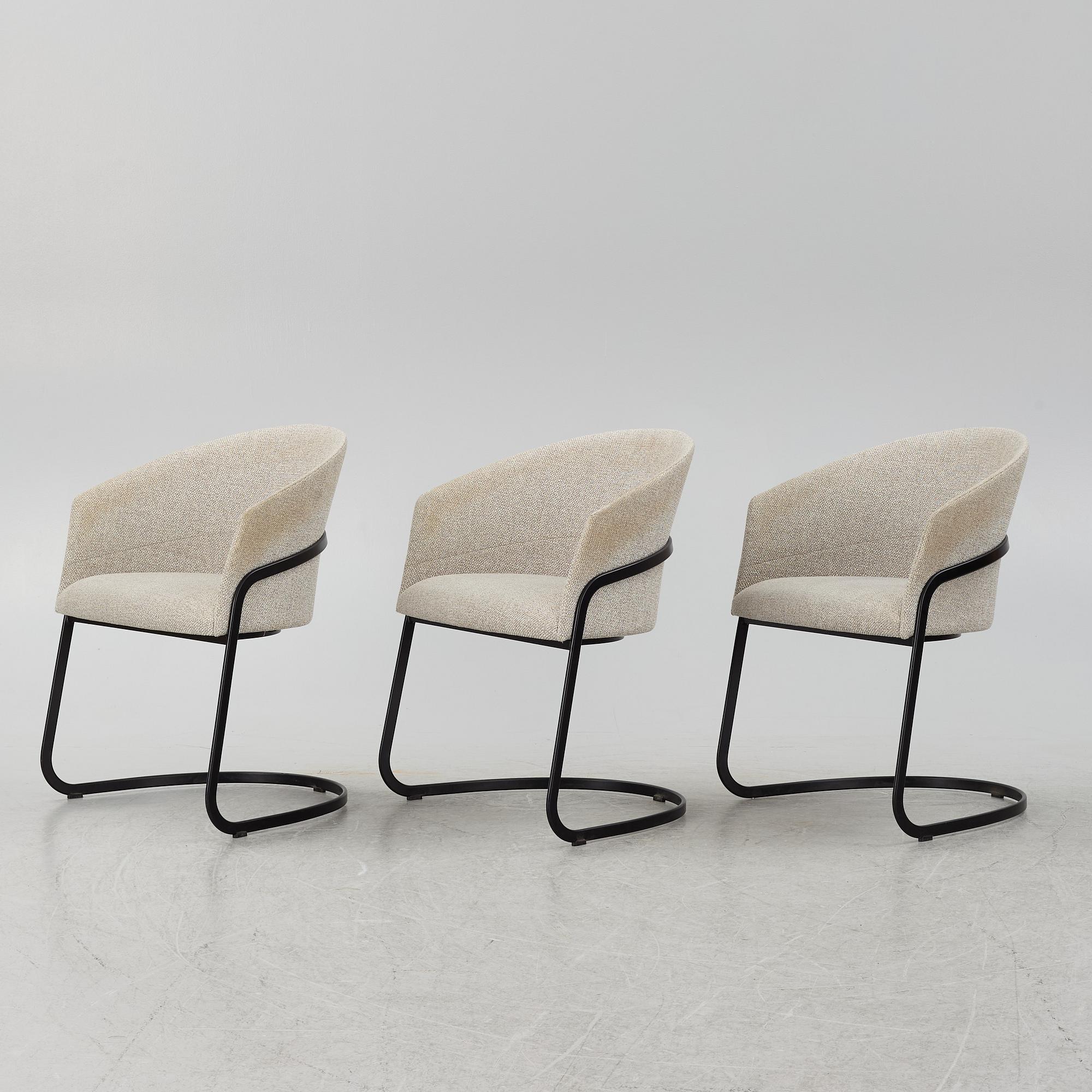 Viccarbe, karmstolar, 3 st, Modell Copa.