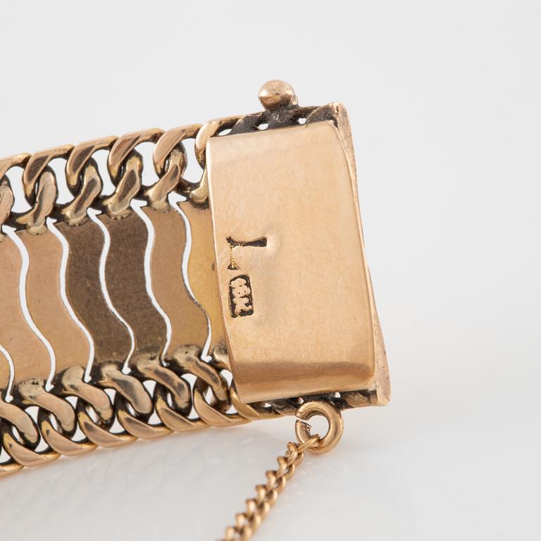 Bracelet 18K gold, Peru.