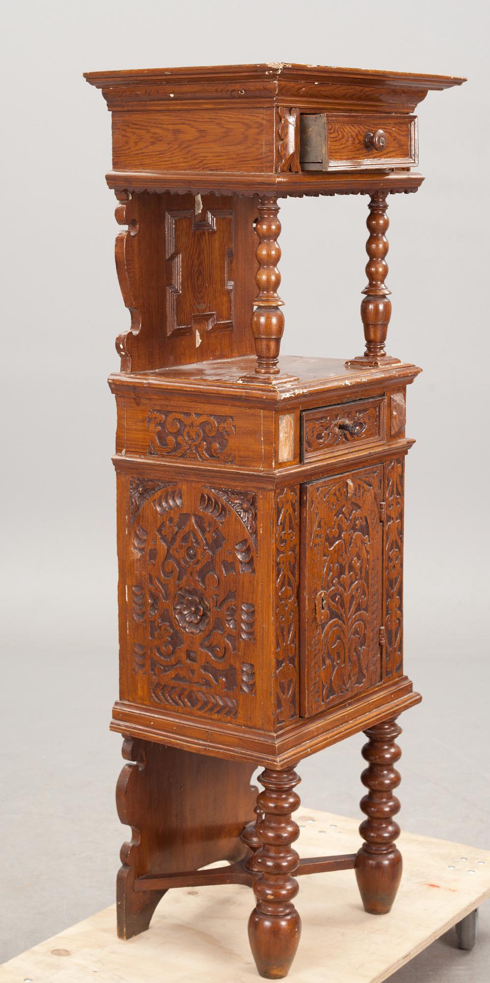 STOLPSKÄNK, barock/barockstil, 1700 och 1800-tal.