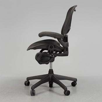 A "Aeron" office chair by Don Chadwick/ Bill Stumpf for Herman Miller, 20th/21st century.