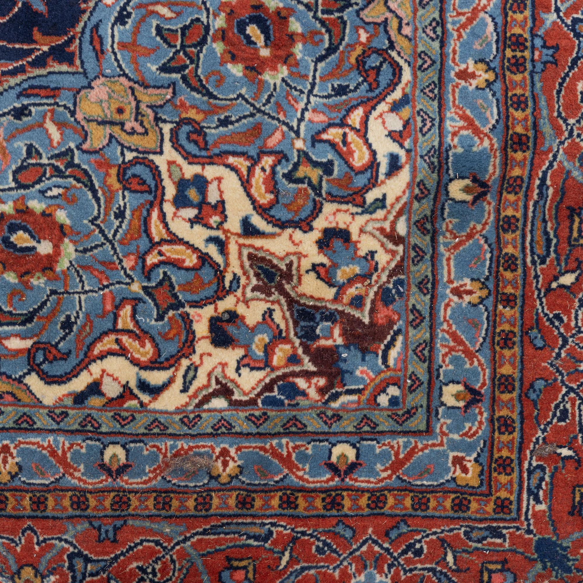 Carpet, Sarouk, approx. 425 x 295 cm.