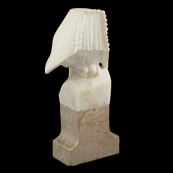 BYST, alabaster, 1900-talets första hälft.