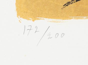 Madeleine Pyk, a signed litograph, numbered 172/200.