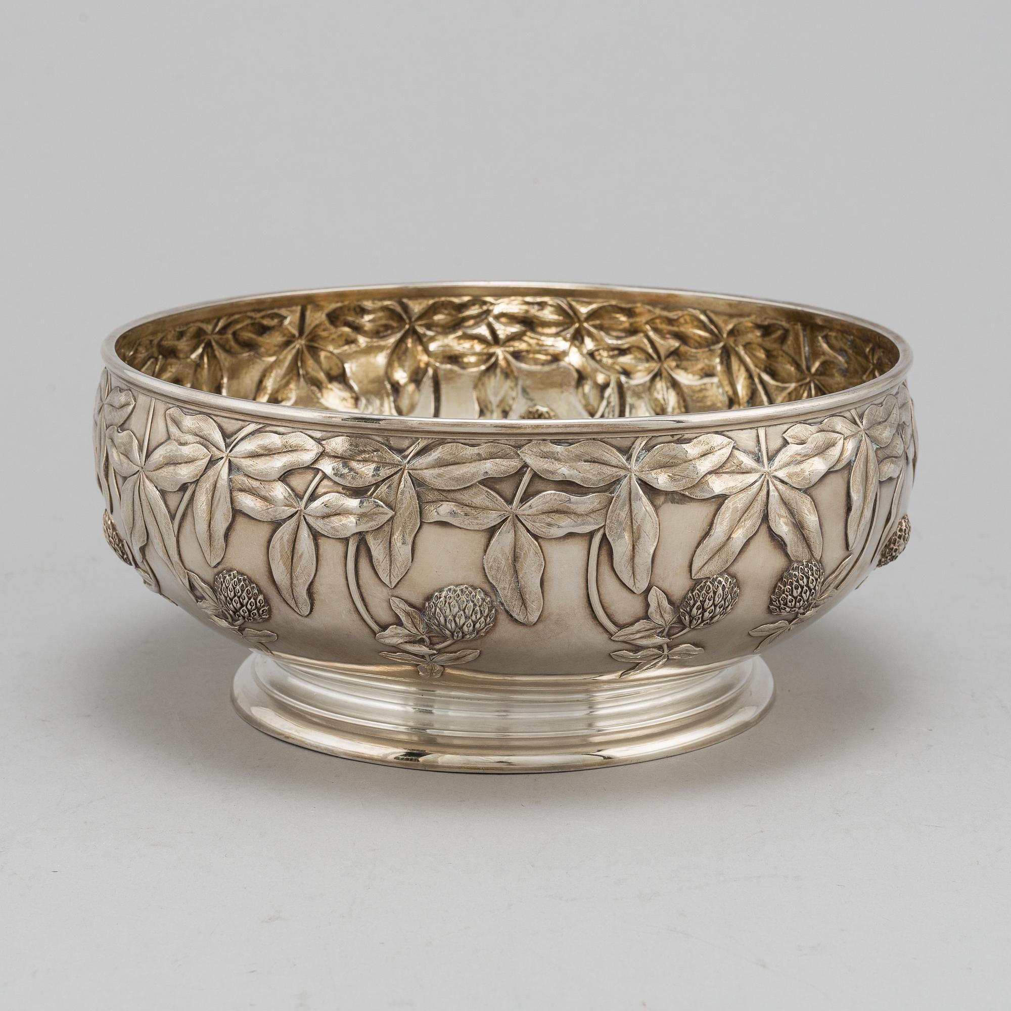 A MICHELSEN, a sterling silver bowl, Denmark,  Copenhagen, 1913, 738 gram.'.