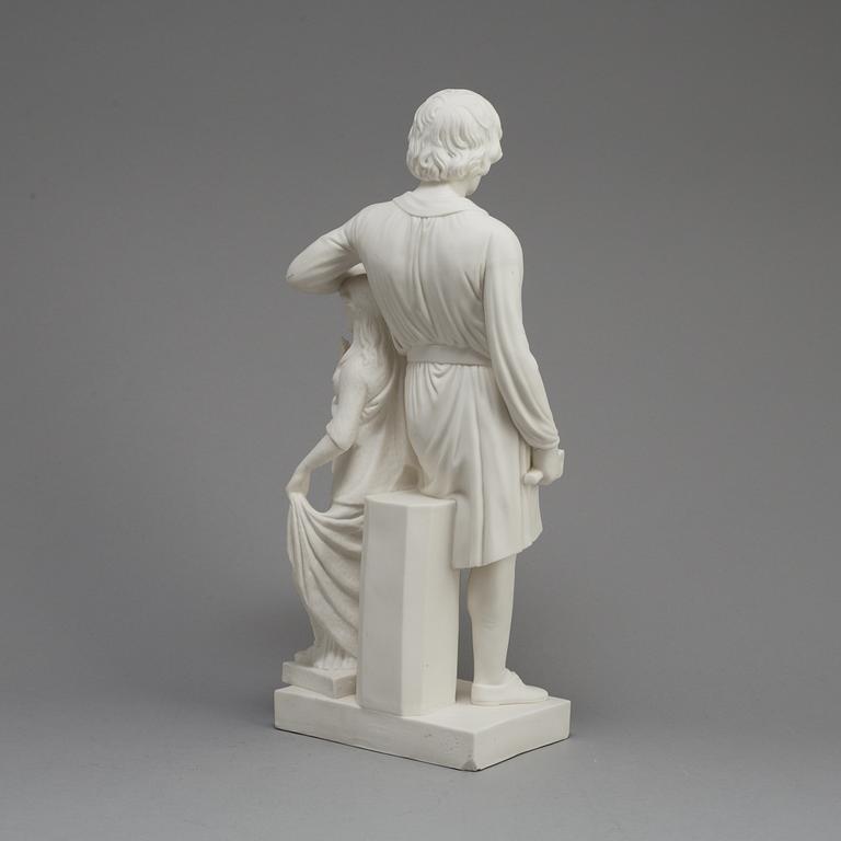 FIGUR, parian, Gustafsberg, Eneret, sekelskiftet 1900.