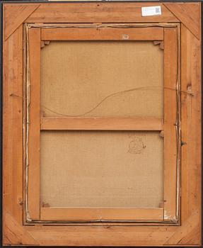 HUGO OEHMICHEN, olja på duk, signerad.