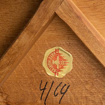 Bendt Winge, an oak 'Fireplace chair' Aase Möbler, Norway, 1950's.