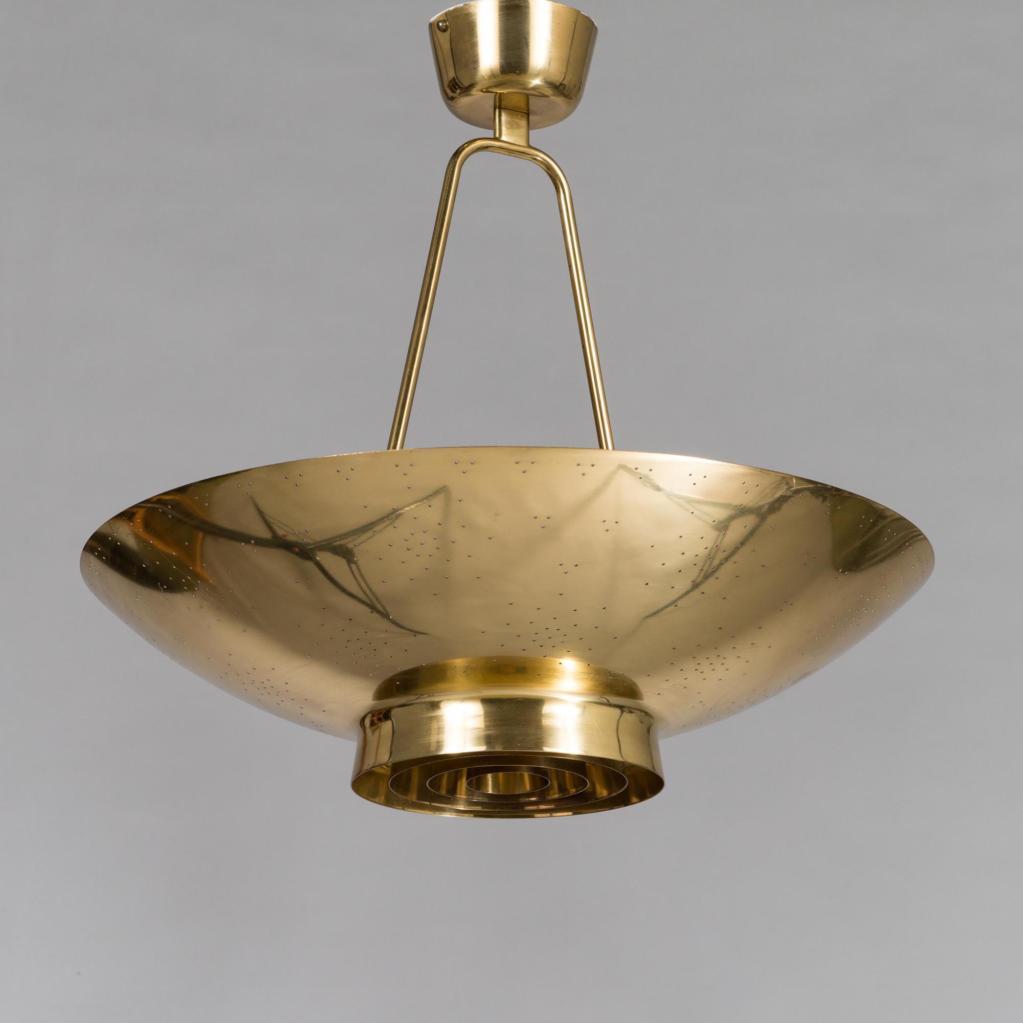 PAAVO TYNELL, taklampa, modell 9060 Taito 1900-talets mitt.